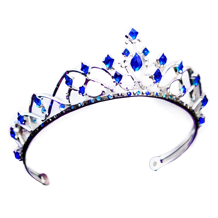 Silver Princess Tiara Png Iws36