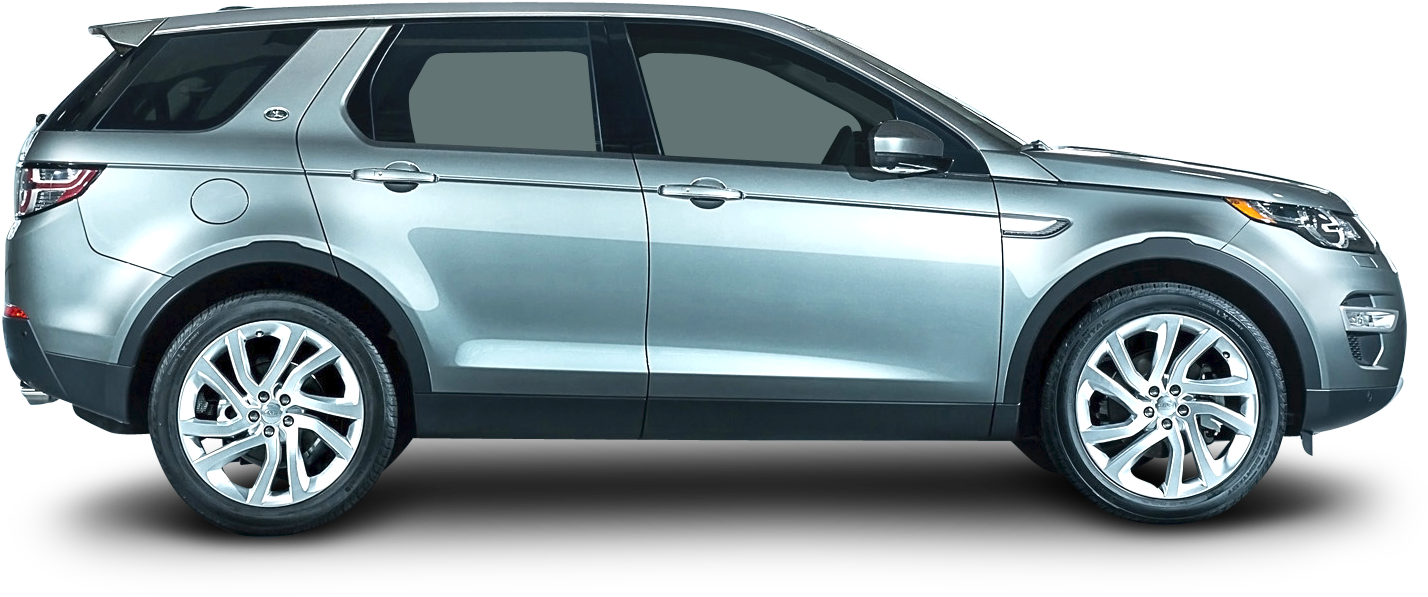 Silver Land Rover Discovery Car Side, HD Png Download PNG with transparent background