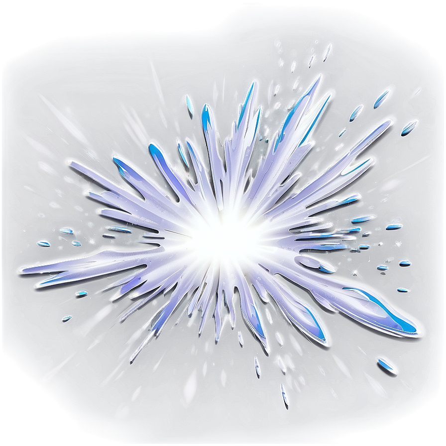 Silver Splash Effect Png 06282024