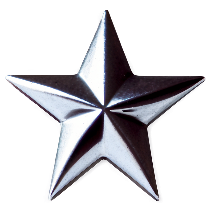 Silver Star Clipart Png 69