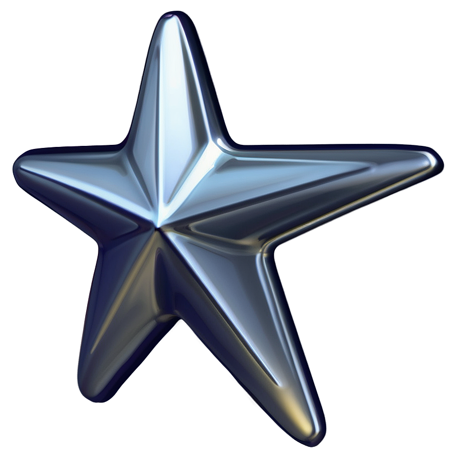 Silver Star Icon PNG 33 PNG image with a transparent background, free high-resolution download