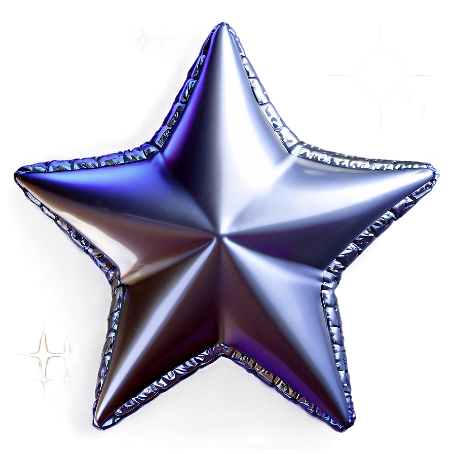 Silver Star Transparent Png 68