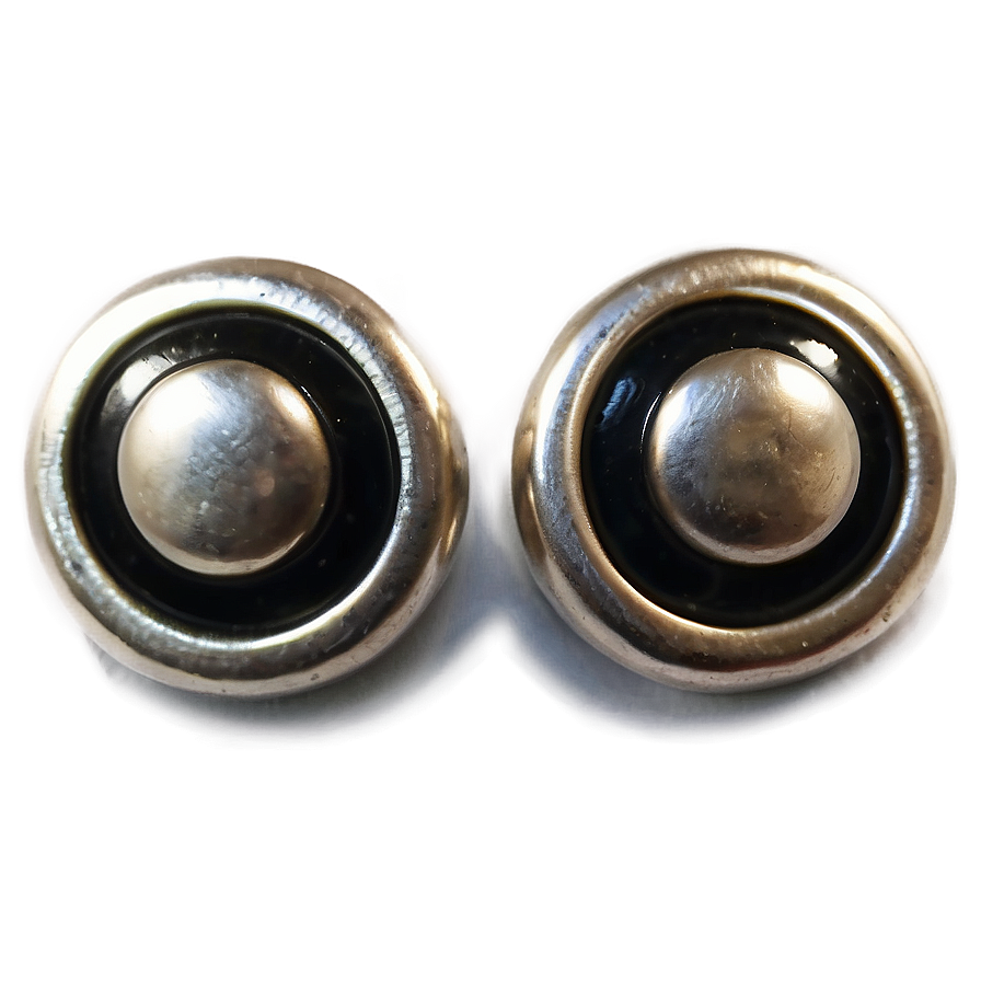 Silver Stud Earring PNG 05252024 PNG image with a transparent background, free high-resolution download