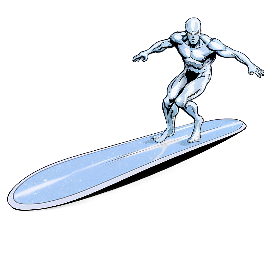 Silver Surfer Cosmic Trail Png Xvs52