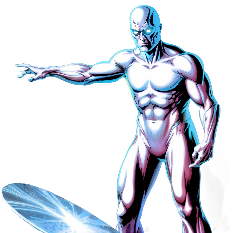 Silver Surfer Marvel Art Png 06202024