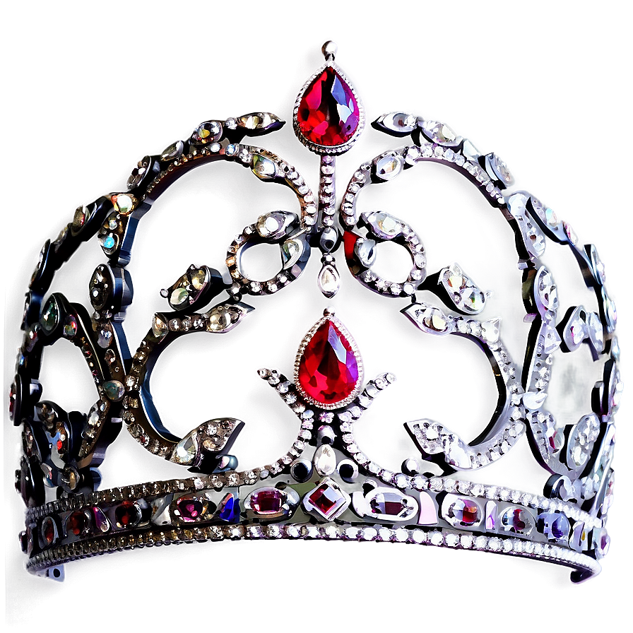 Silver Tiara Transparent PNG jgj PNG with transparent background