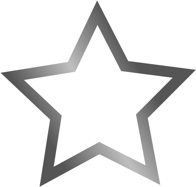 Outlined Star Icon Png Clip Arts Transparent Png , - Star Icon Png Transparent, Png Download PNG with transparent background