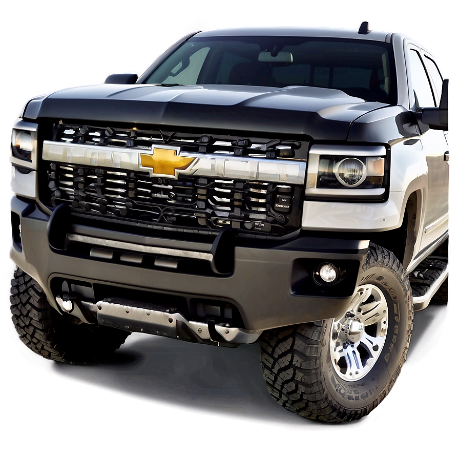 Silverado With Bull Bar Png Plg