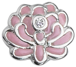 Silverand Pink Chrysanthemum Jewelry