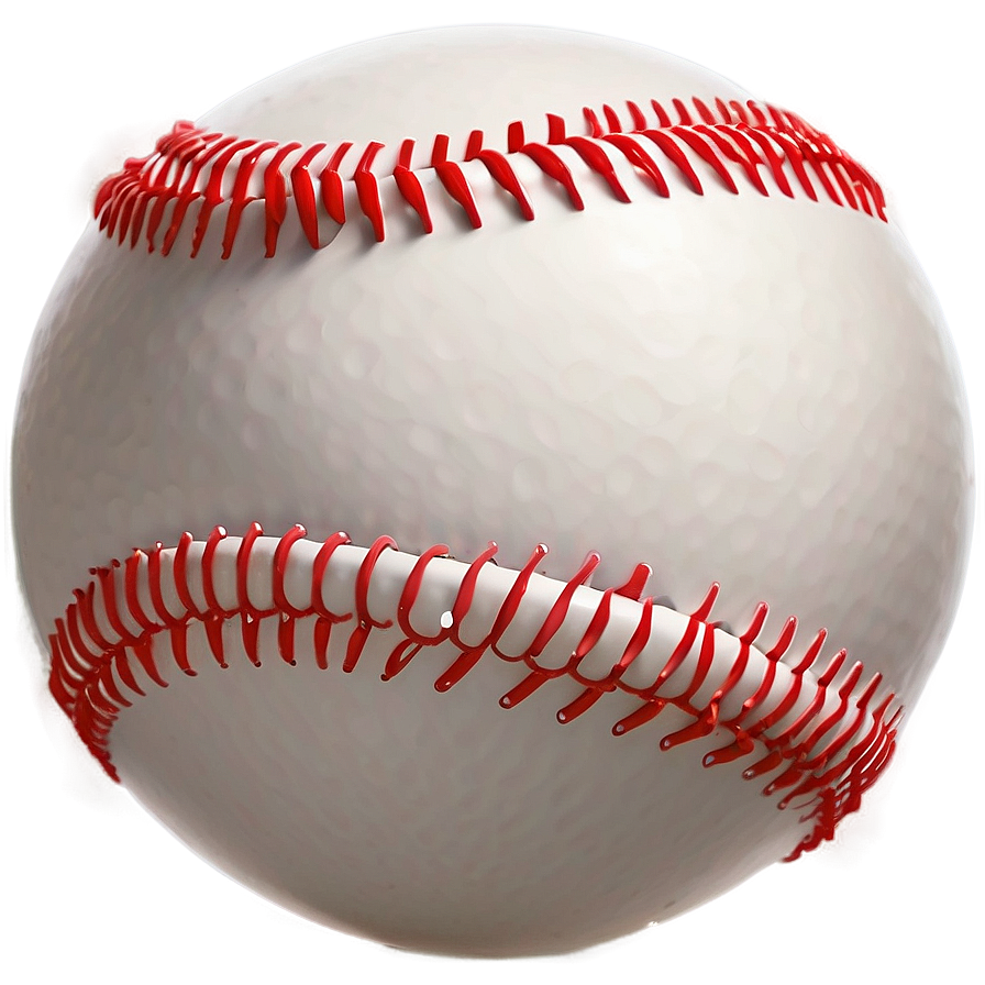 Simple Baseball Seams Outline Png 06282024