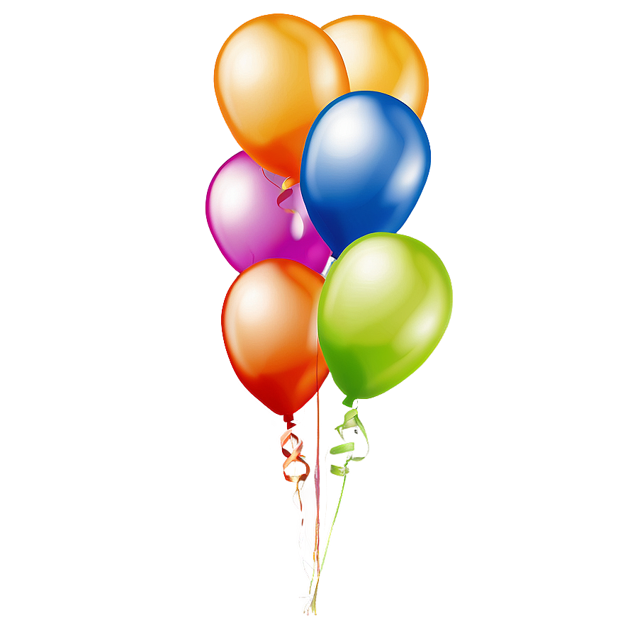 Simple Birthday Balloons Png 06232024