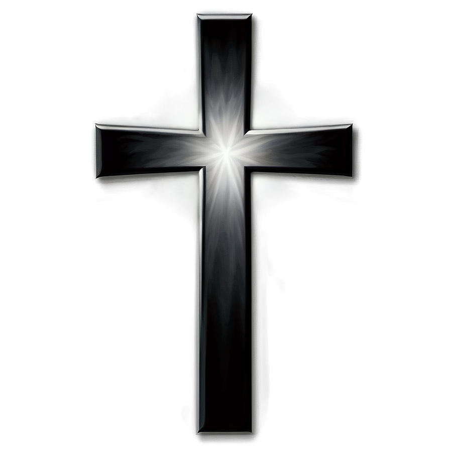 Simple Black Cross Png Bxo15