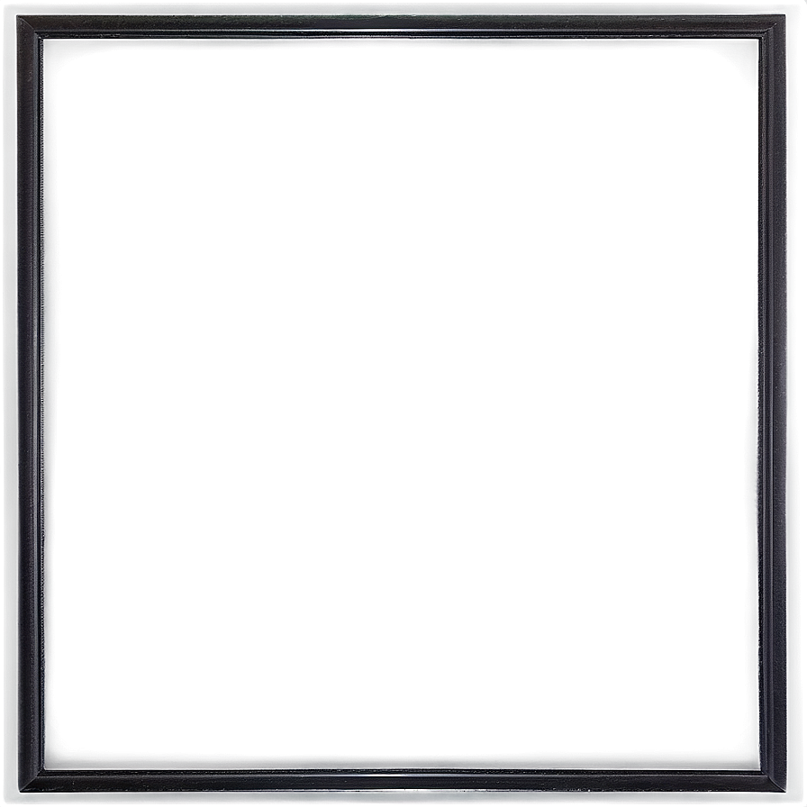Simple Black Frame PNG 05252024 PNG image with a transparent background, free high-resolution download