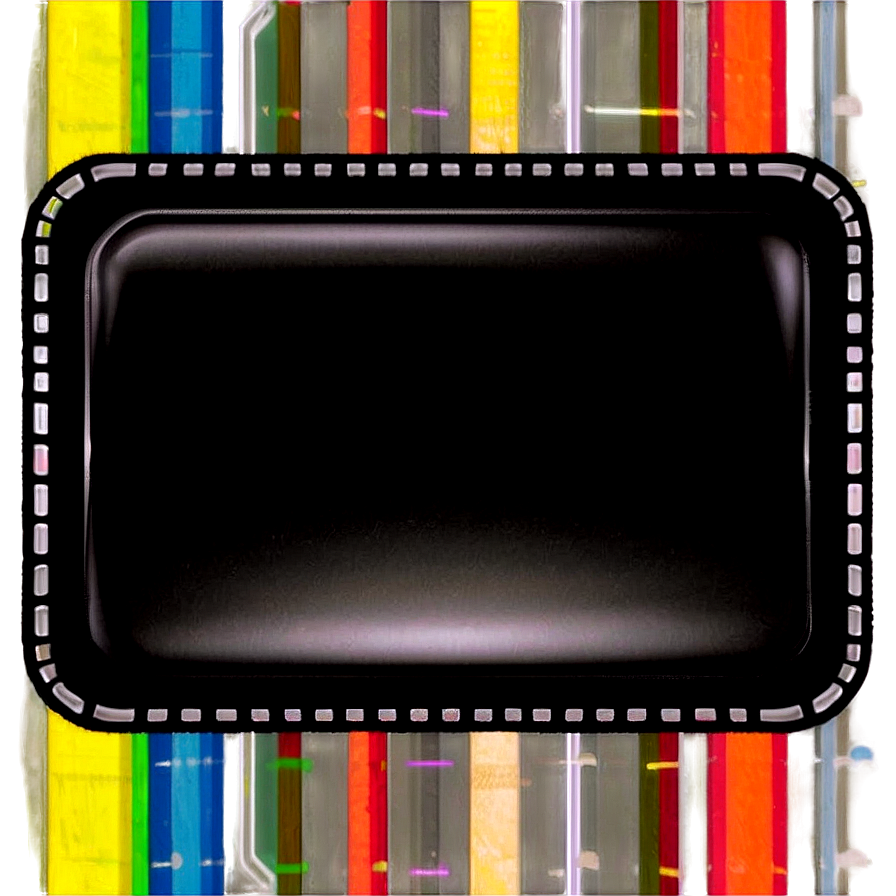 Simple Black Rectangle Graphic PNG 05252024 PNG image with a transparent background, free high-resolution download