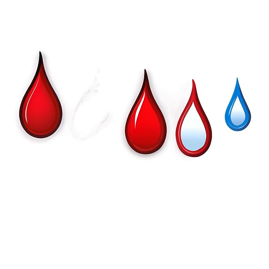 Simple Blood Drop Png 16