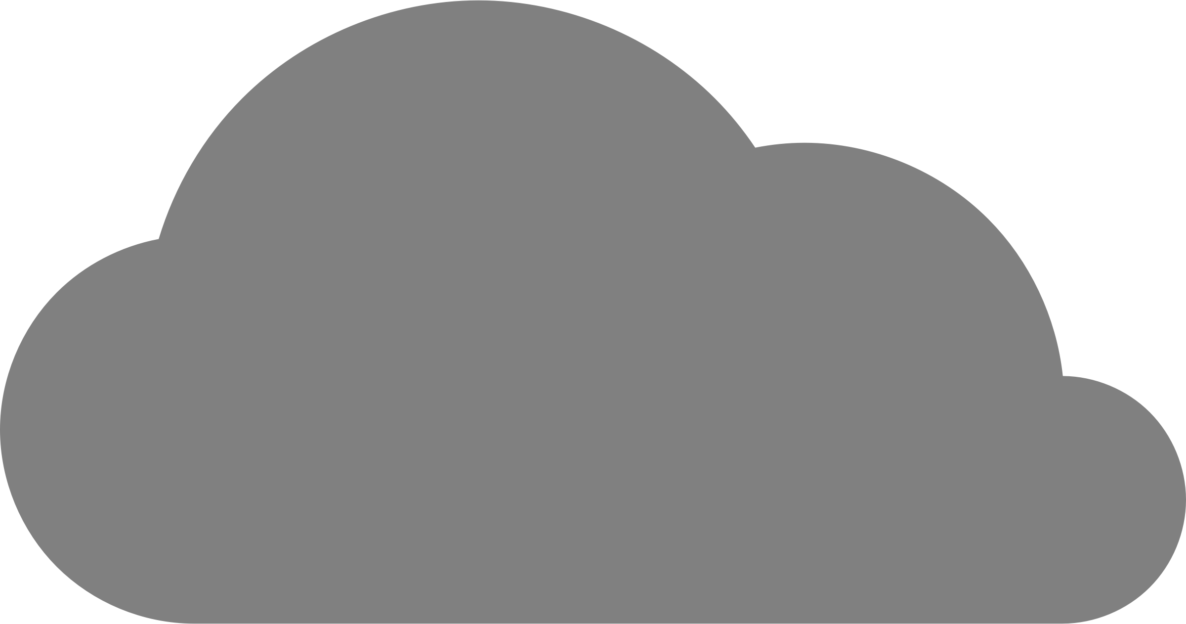 Cartoon Grey Cloud Png - Heart, Transparent Png PNG with transparent background