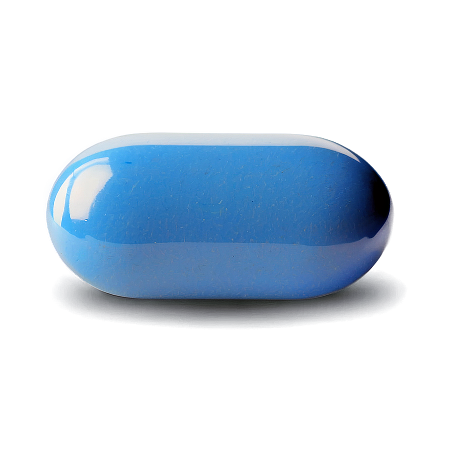 Simple Blue Pill Design Png 82