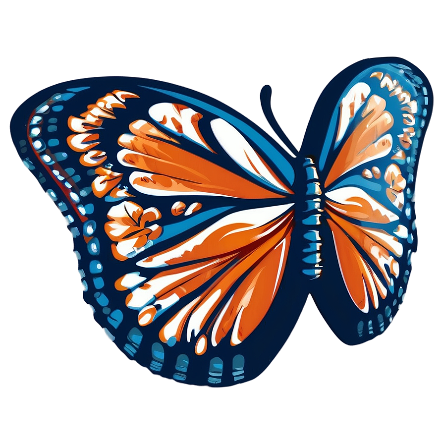 Simple Butterfly Graphic PNG auh46 PNG with transparent background
