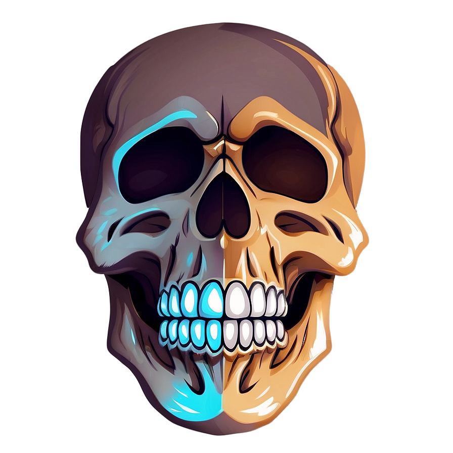 Simple Cartoon Skull Png 59