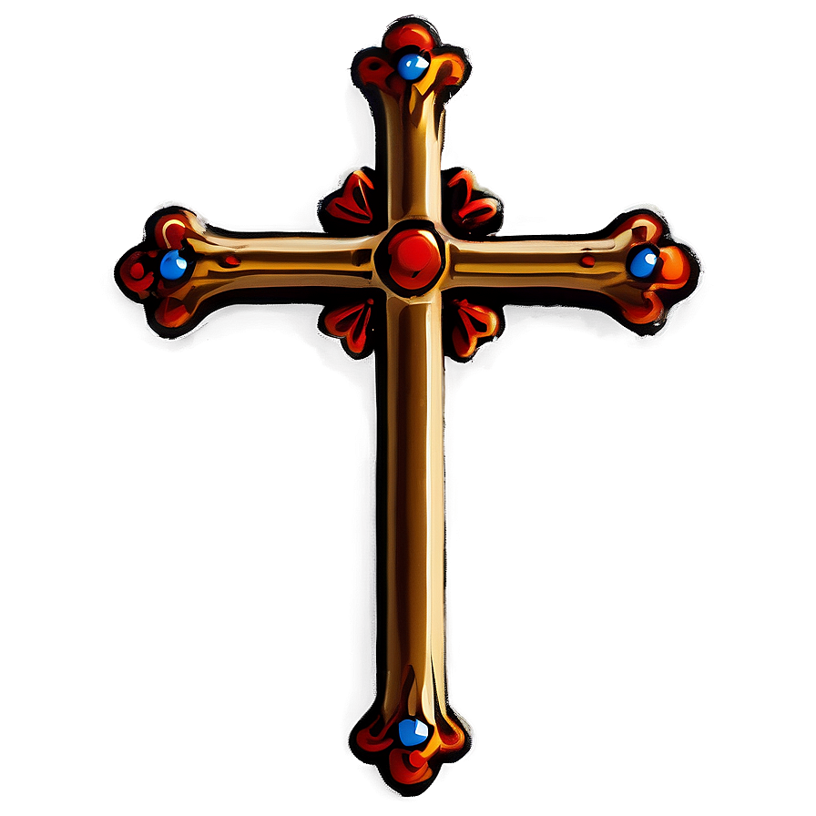 Simple Catholic Cross Picture Png Fvp