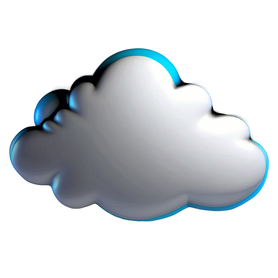 Simple Cloud Cartoon Png 06122024