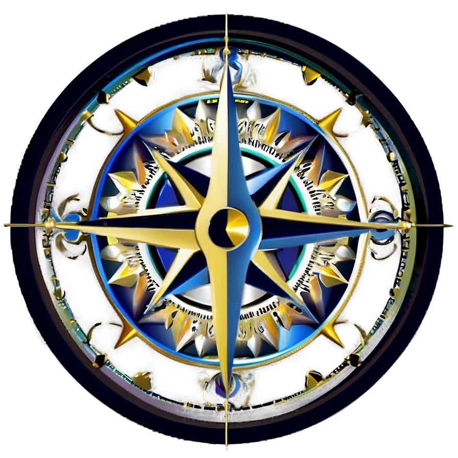 Simple Compass Rose Png Pya