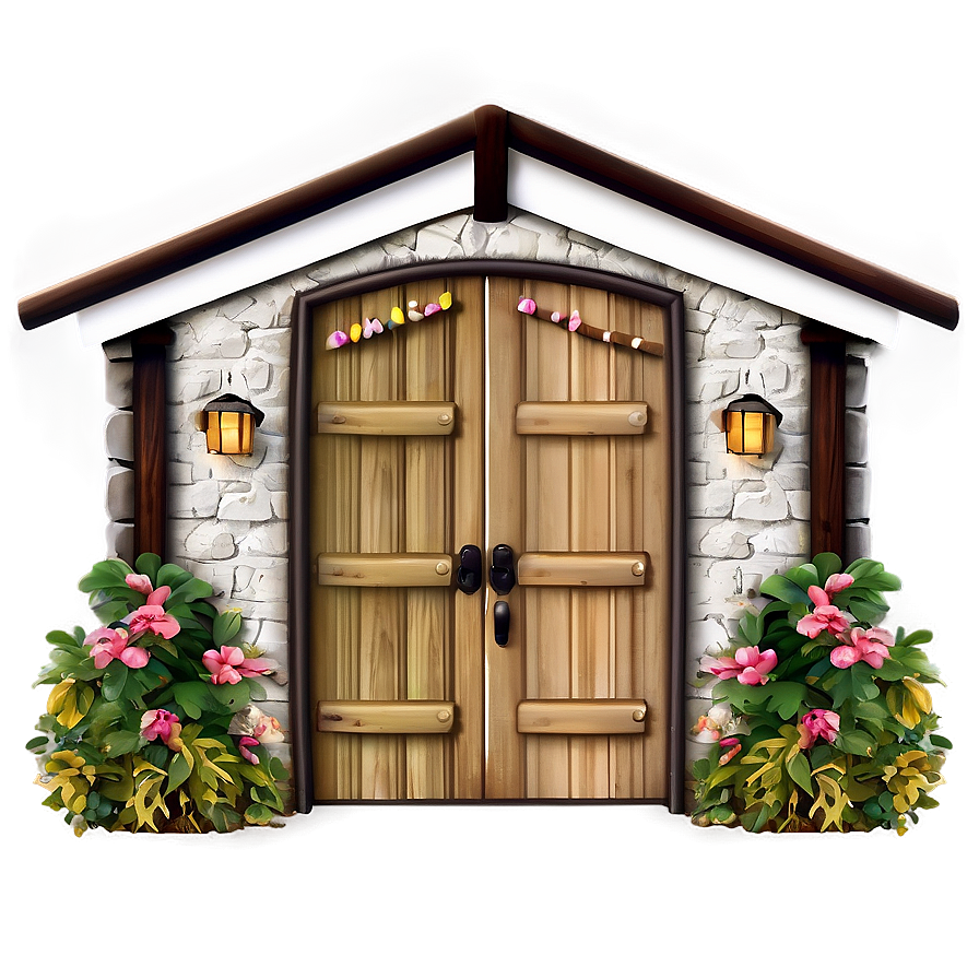 Simple Cottage Door Png Eob44