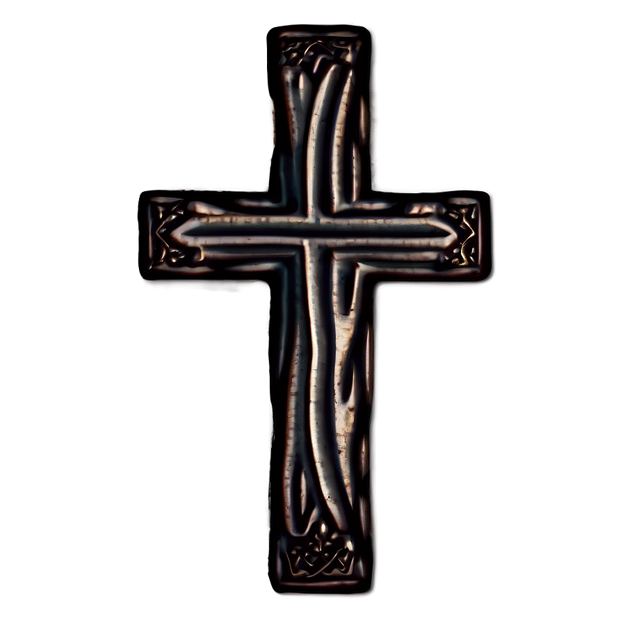 Simple Cross Outline Png Pma51