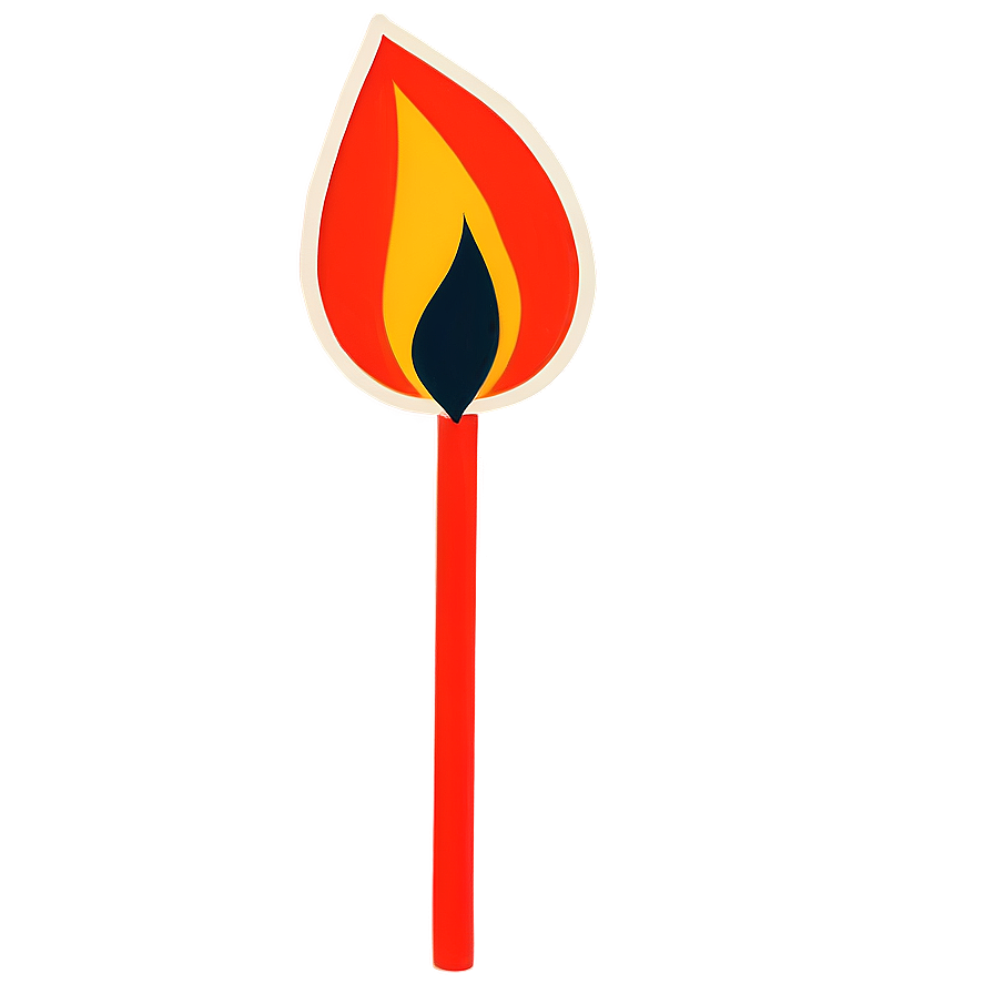 Simple Flame Drawing Png 34