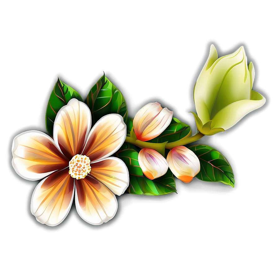 Simple Flower Drawing Png Eco11