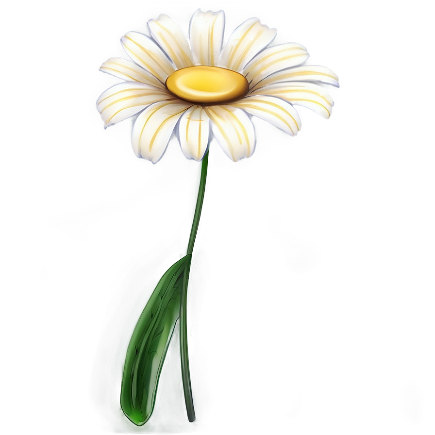 Simple Flower Sketch Png Igb