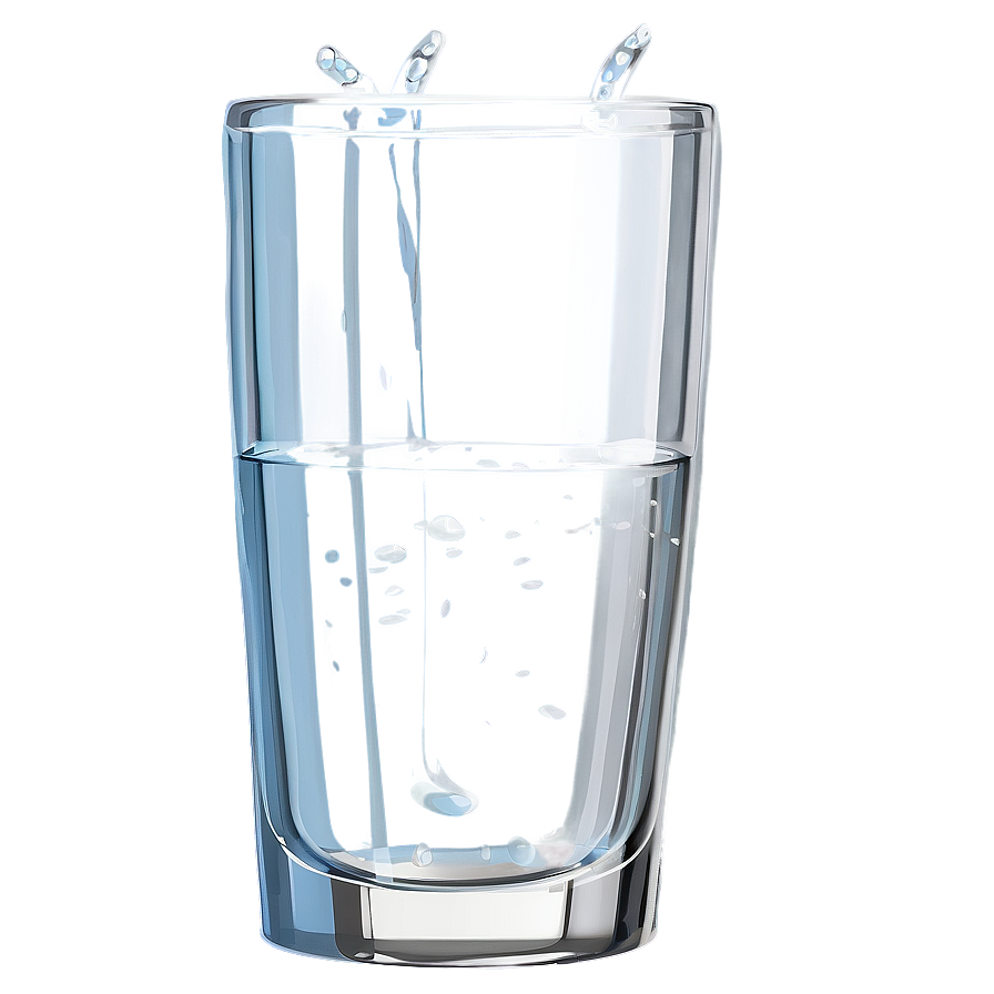 Simple Glass Of Water Png 05252024