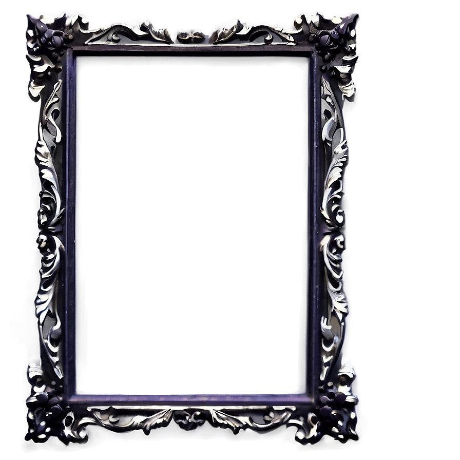 Simple Gothic Frame Png Jsp15