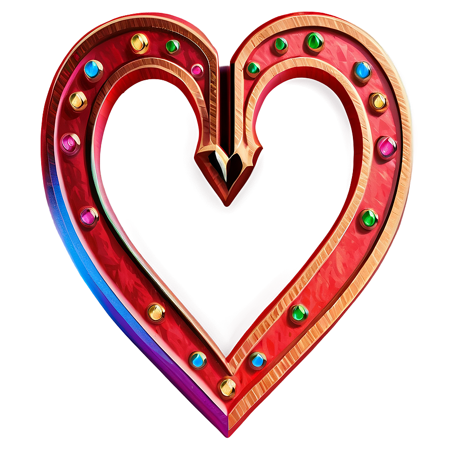 Simple Heart Outline PNG drx22 PNG image with a transparent background, free high-resolution download
