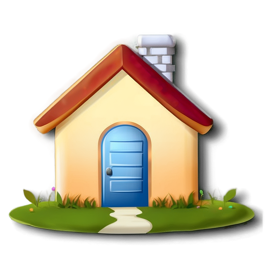 Simple House Emoji Png 95