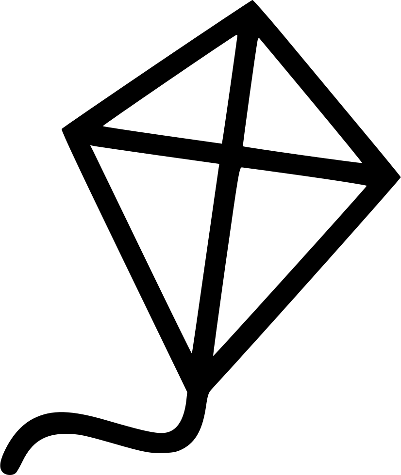 Simple Kite Outline