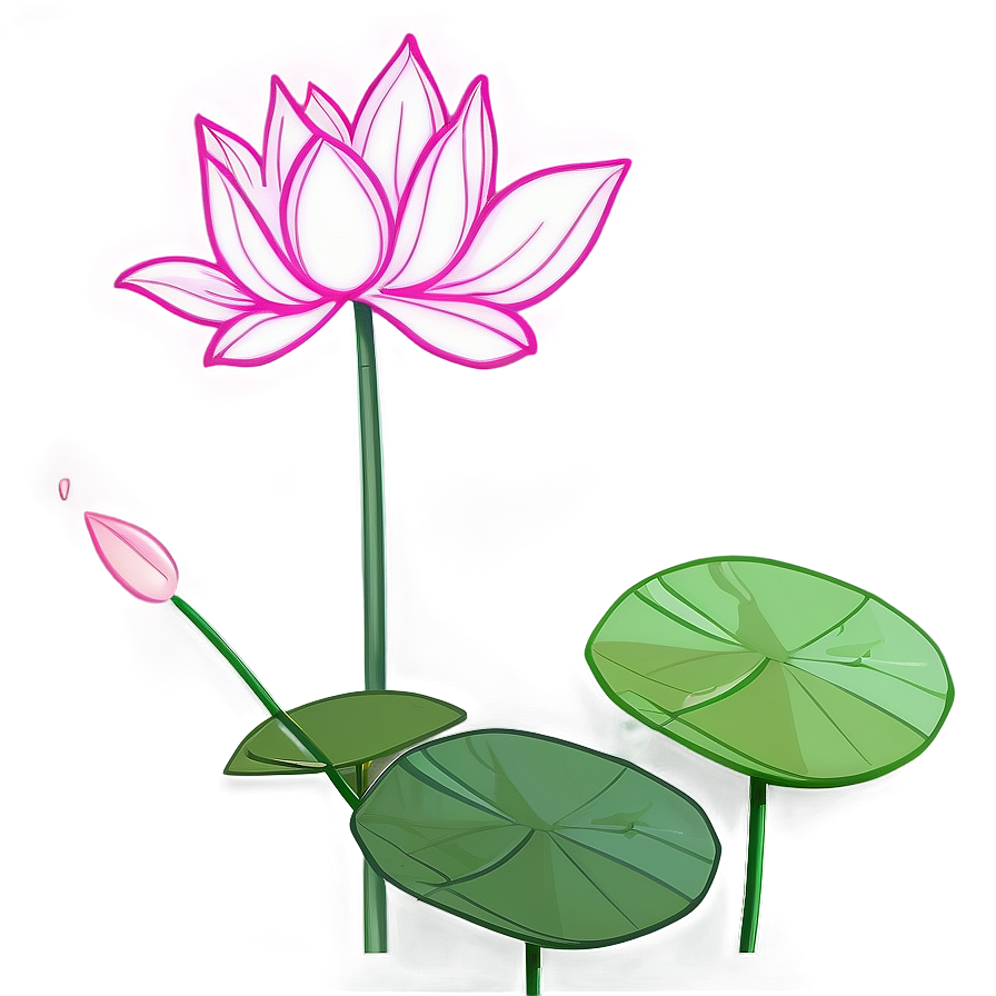 Simple Lotus Flower Png 88