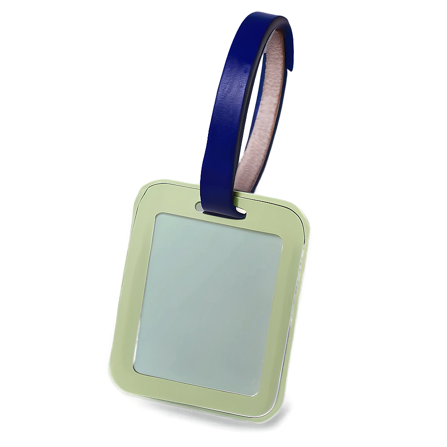 Simple Luggage Tag Png Mys32