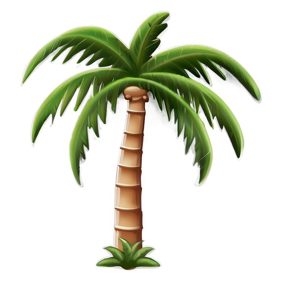 Simple Palm Tree Emoji Png Nkq