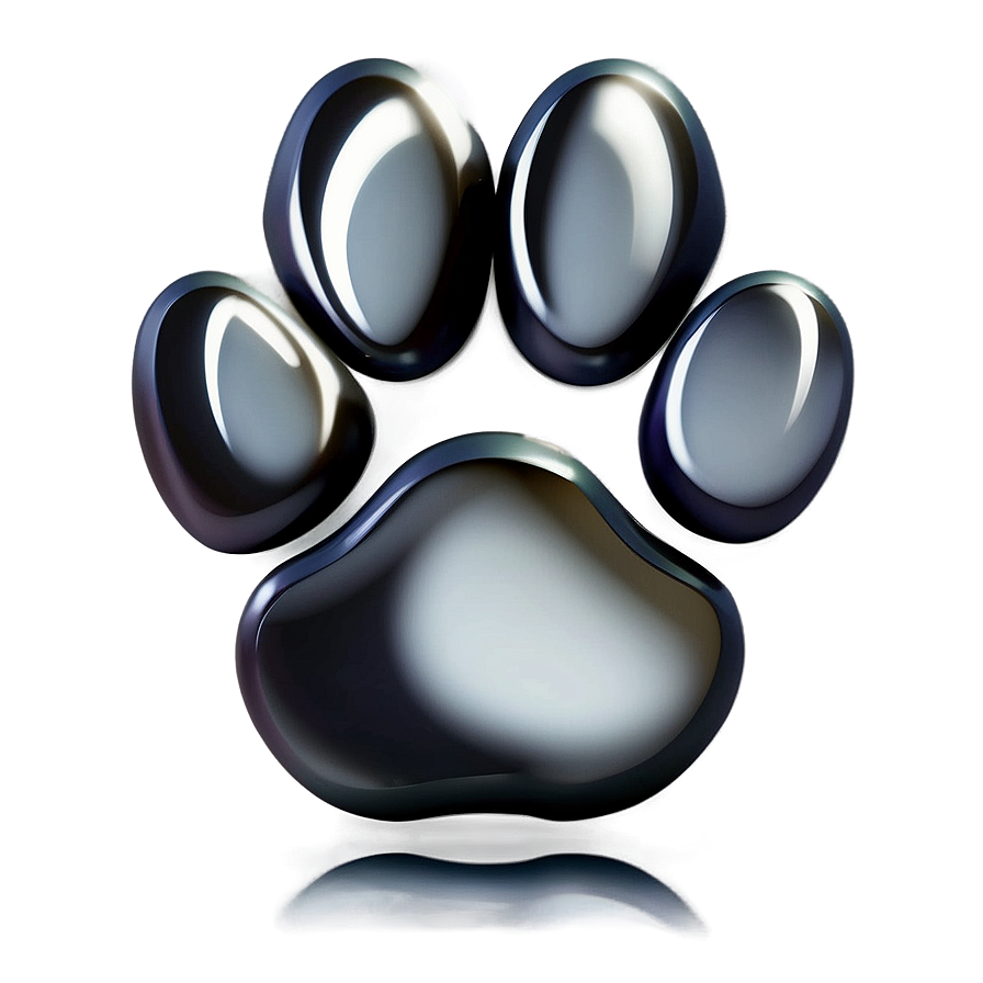 Simple Paw Print PNG 05042024 PNG with transparent background