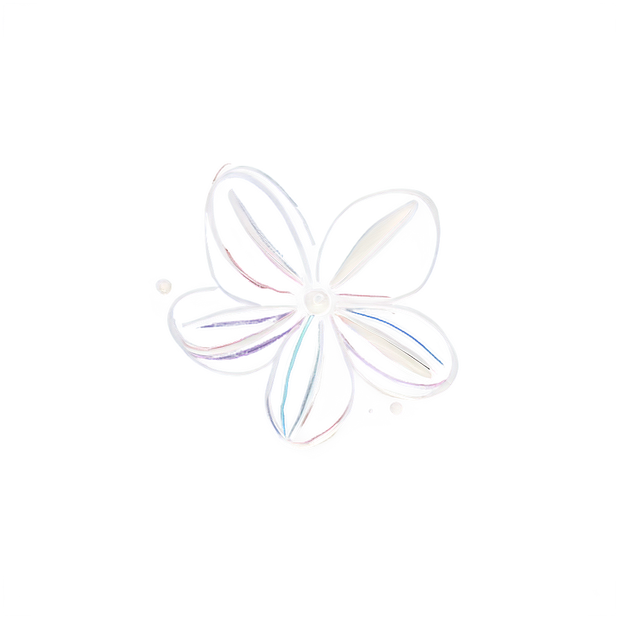 Simple Petal Sketch Png Jbk