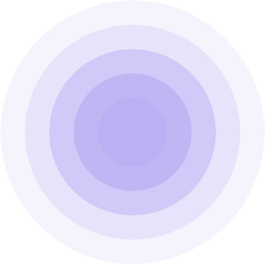 Simple Purple Circle Graphic