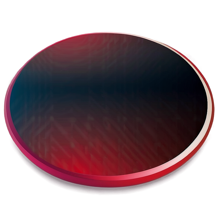 Simple Red Circle Design PNG 13 PNG with transparent background