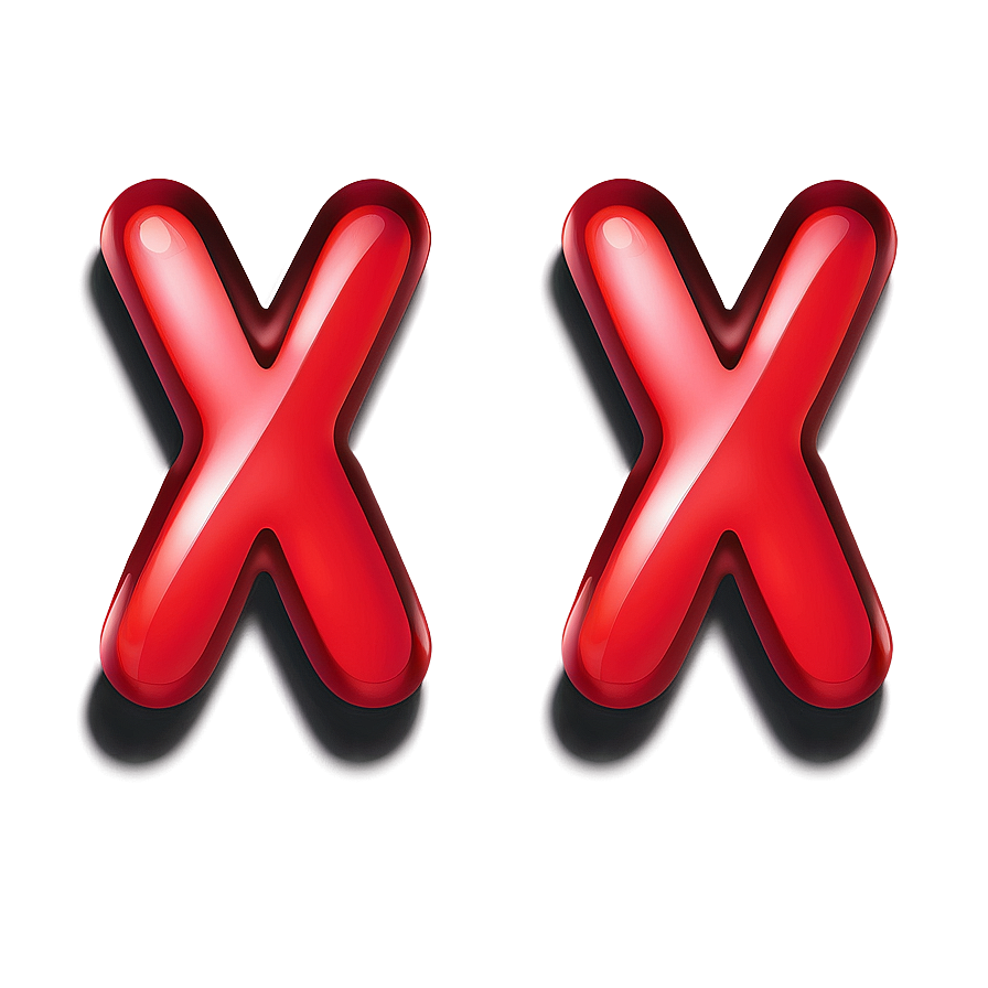 Simple Red X Icon Png 06122024