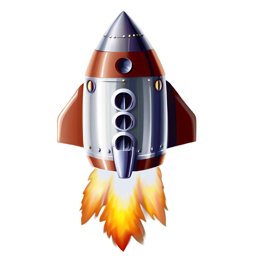 Simple Rocket Png 31