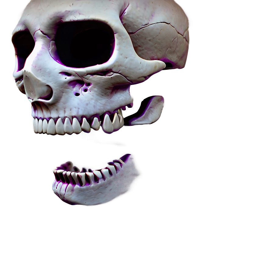 Simple Skull Artwork Png 06282024