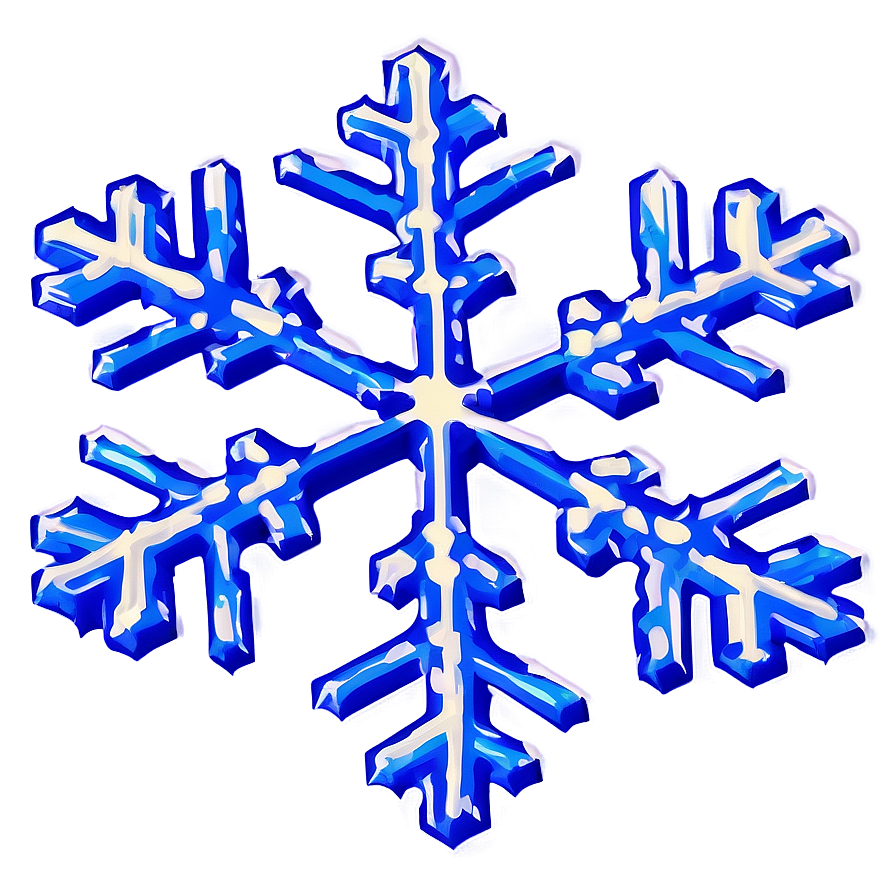 Simple Snowflake Digital Art Png Wnd