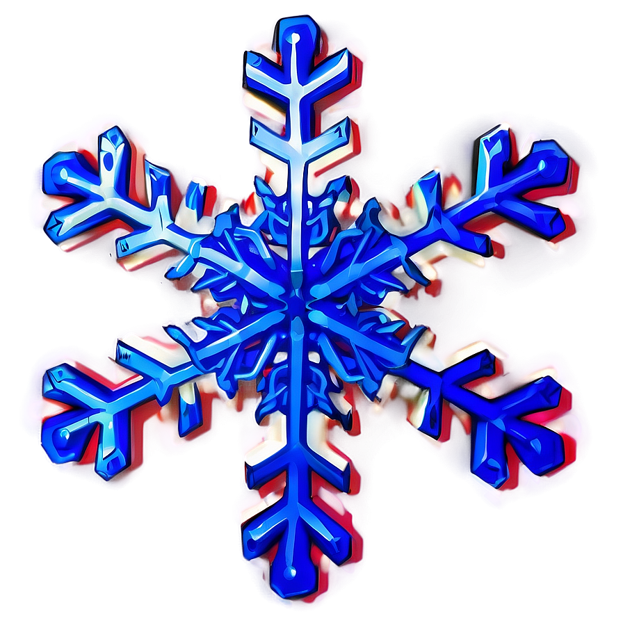 Simple Snowflake Pattern Png Eut76