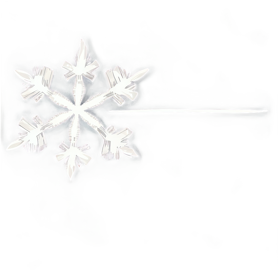 Simple Snowflake Sketch Png Tyx15