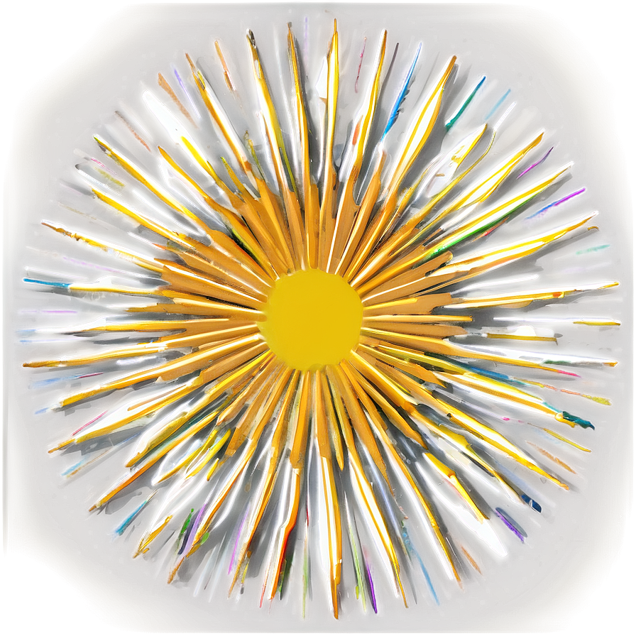 Simple Sunburst Effect PNG 06232024 PNG with transparent background